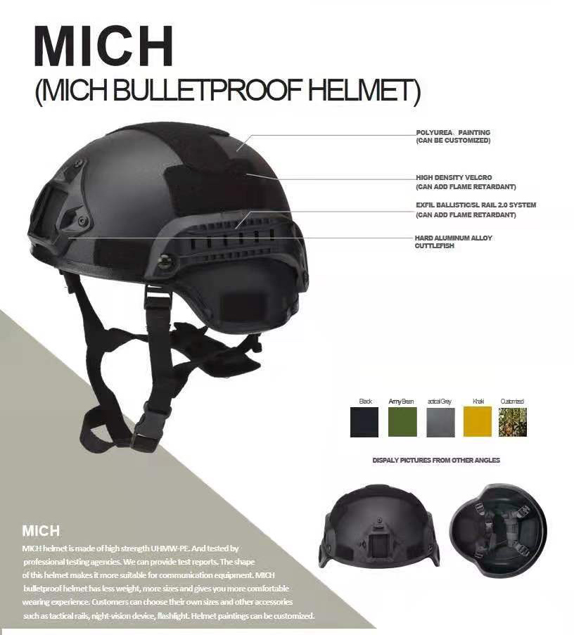 MICH bulletproof helmet