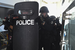 police ballistic shield