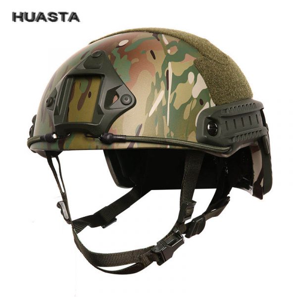 camouflage ballistic helmet